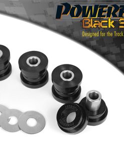 Silentblocs de biellettes de barres anti-roulis arrière "Black Series" (4 pcs) POWERFLEX – Audi A6 / RS6 / S6 – PFR3-1116BLK