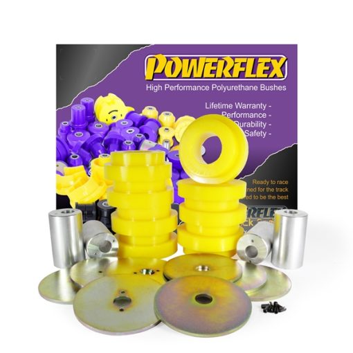Silentblocs de berceau arrière (4 pcs) POWERFLEX – Audi A6 / RS6 / S6 – PFR3-1120