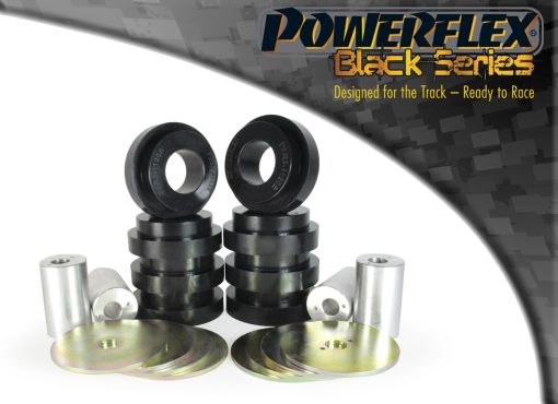 Silentblocs de berceau arrière "Black Series" (4 pcs) POWERFLEX – Audi A6 / RS6 / S6 – PFR3-1120BLK