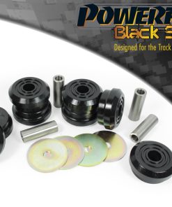 Silentblocs de berceau arrière "Black Series" (4 pcs) POWERFLEX – Audi A4 / S4 / RS4 – PFR3-122BLK
