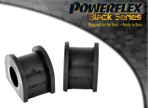 Silentblocs de barre anti-roulis Ø19 mm "Black Series" (paire) POWERFLEX – PFR3-511-19BLK