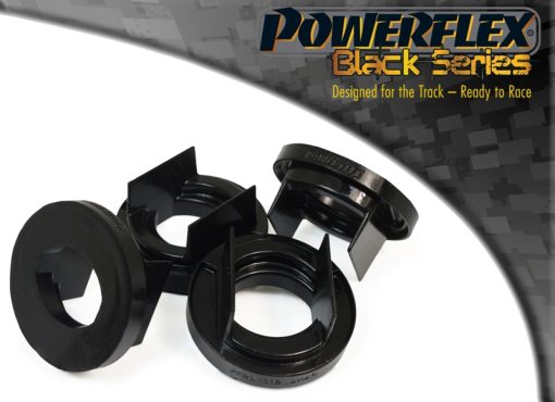 Inserts de silentblocs avant de berceau arrière "Black Series" (paire) POWERFLEX – Audi A4 / A5 / RS4 / S4 – PFR3-731BLK