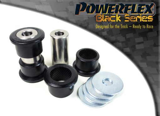 Silentblocs intérieurs de bras inférieurs de parallélisme arrière "Black Series" (paire) POWERFLEX – Fiat 124 Spider / Mazda MX-5 – PFR36-620BLK