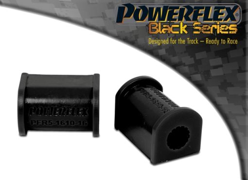 Silentblocs de barre anti-roulis Ø16 mm "Black Series" (paire) POWERFLEX – BMW Série 3 / Coupé / Série 5 – PFR5-1610-16BLK