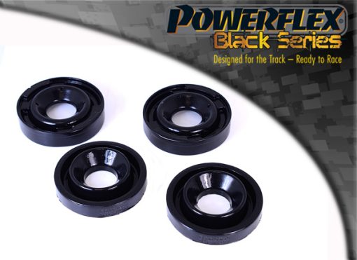 Colliers arrière de rigidification de berceau "Black Series" (paire) POWERFLEX – BMW Série 3 / M3 – PFR5-3616BLK