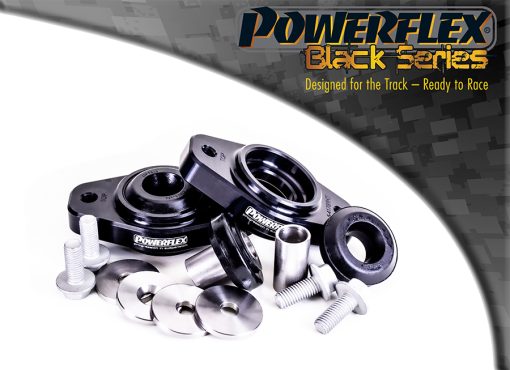 Silentblocs inférieurs d'amortisseurs arrière et support "Black Series" (paire) POWERFLEX – BMW Série 3 / Série 1 – PFR5-417BLK