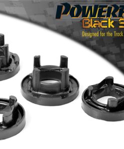 Inserts avant de berceau arrière "Black Series" (paire) POWERFLEX – BMW Série 3 / Série 1 – PFR5-419BLK