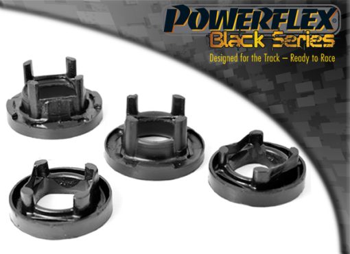 Inserts avant de berceau arrière "Black Series" (paire) POWERFLEX – BMW Série 3 / Série 1 – PFR5-419BLK