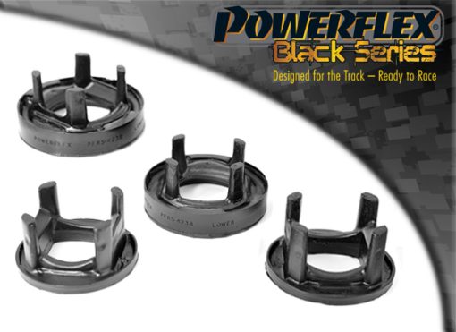 Inserts de silentblocs arrière de berceau arrière "Black Series" (paire) POWERFLEX – BMW Série 3 / Série 1 – PFR5-423BLK