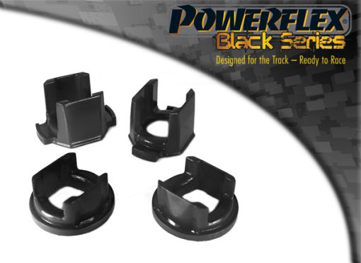 Inserts de silentblocs avant de berceau arrière "Black Series" (paire) POWERFLEX – BMW Série 5 (E39) – PFR5-521BLK