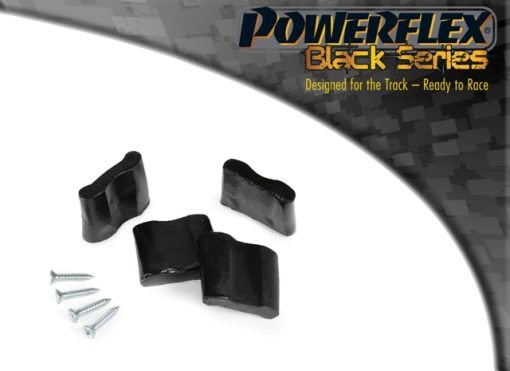 Kit silentblocs de renfort de traverse arrière "Black Series" POWERFLEX – Peugeot 306 2.0 HDI – PFR50-300BLK