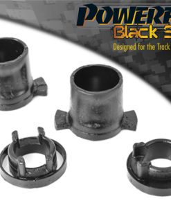 Inserts de silentblocs avant de berceau arrière "Black Series" (paire) POWERFLEX – Peugeot 206 – PFR50-412BLK