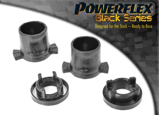 Inserts de silentblocs avant de berceau arrière "Black Series" (paire) POWERFLEX – Peugeot 206 – PFR50-412BLK