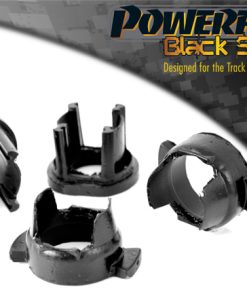 Inserts de silentblocs arrière de berceau arrière "Black Series" (paire) POWERFLEX – Peugeot 206 – PFR50-413BLK