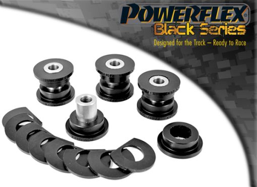 Silentblocs extérieurs de bras de suspension supérieurs arrière "Black Series" (4 pcs) POWERFLEX – Porsche 911 (996, 997) – PFR57-509BLK