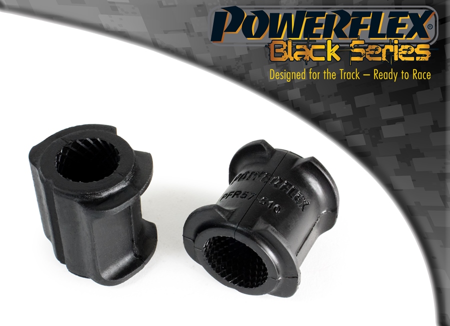 Silentblocs de barre anti-roulis Ø18.5 mm "Black Series" (paire) POWERFLEX – PFR57-510-18.5BLK
