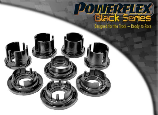 Inserts de silentblocs de berceau arrière jusqu'à 06/2010 "Black Series" (4 pcs) POWERFLEX – Subaru Forester 2.0 D Boxer – PFR69-714BLK
