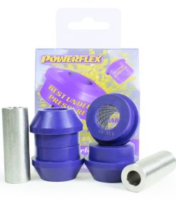 Silentblocs entre bras de suspension et biellettes de barre anti-roulis (paire) POWERFLEX – PFR69-813