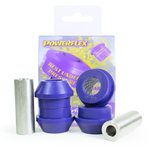 Silentblocs entre bras de suspension et biellettes de barre anti-roulis (paire) POWERFLEX – PFR69-813