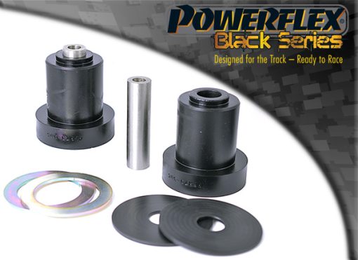 Silentblocs de berceau arrière "Black Series" (paire) POWERFLEX – Suzuki Swift 1.6 SPORT 125 ch – PFR73-306BLK