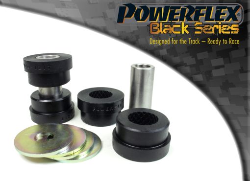 Silentblocs extérieurs de bras de suspension arrière supérieurs Ø38 mm "Black Series" (pai POWERFLEX – PFR80-1217BLK