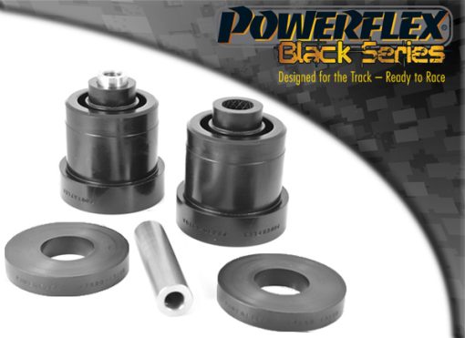 Silentblocs de berceau arrière "Black Series" (paire) POWERFLEX – Opel Astra / Zafira / Meriva – PFR80-1310BLK