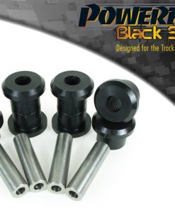 Silentblocs de ressorts à lames "Black Series" (4 pcs) POWERFLEX – Volkswagen Caddy (III, IV) – PFR85-1410-4BLK