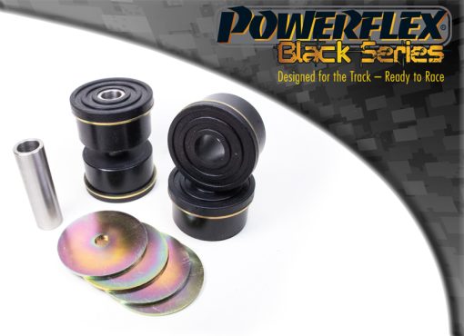 Silentblocs avant de berceau arrière "Black Series" (paire) POWERFLEX – PFR85-527BLK
