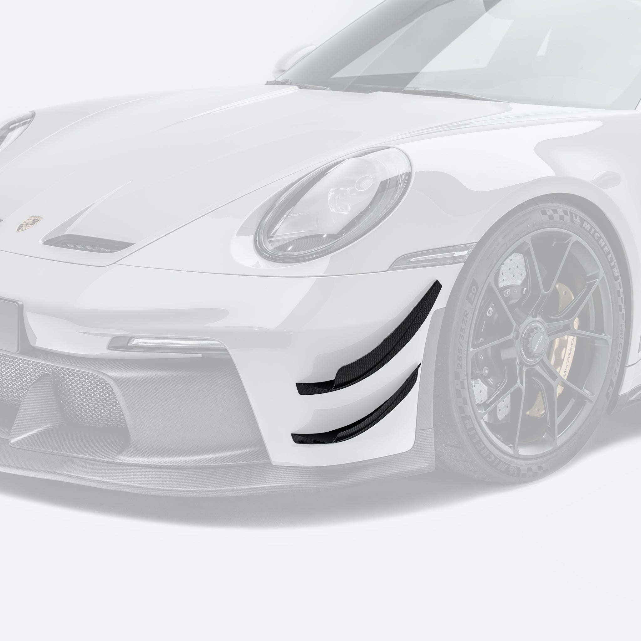 Canards de Pare-Choc Avant ADRO – Porsche 911 (992) GT3 4.0 510 ch – A23A10-1601