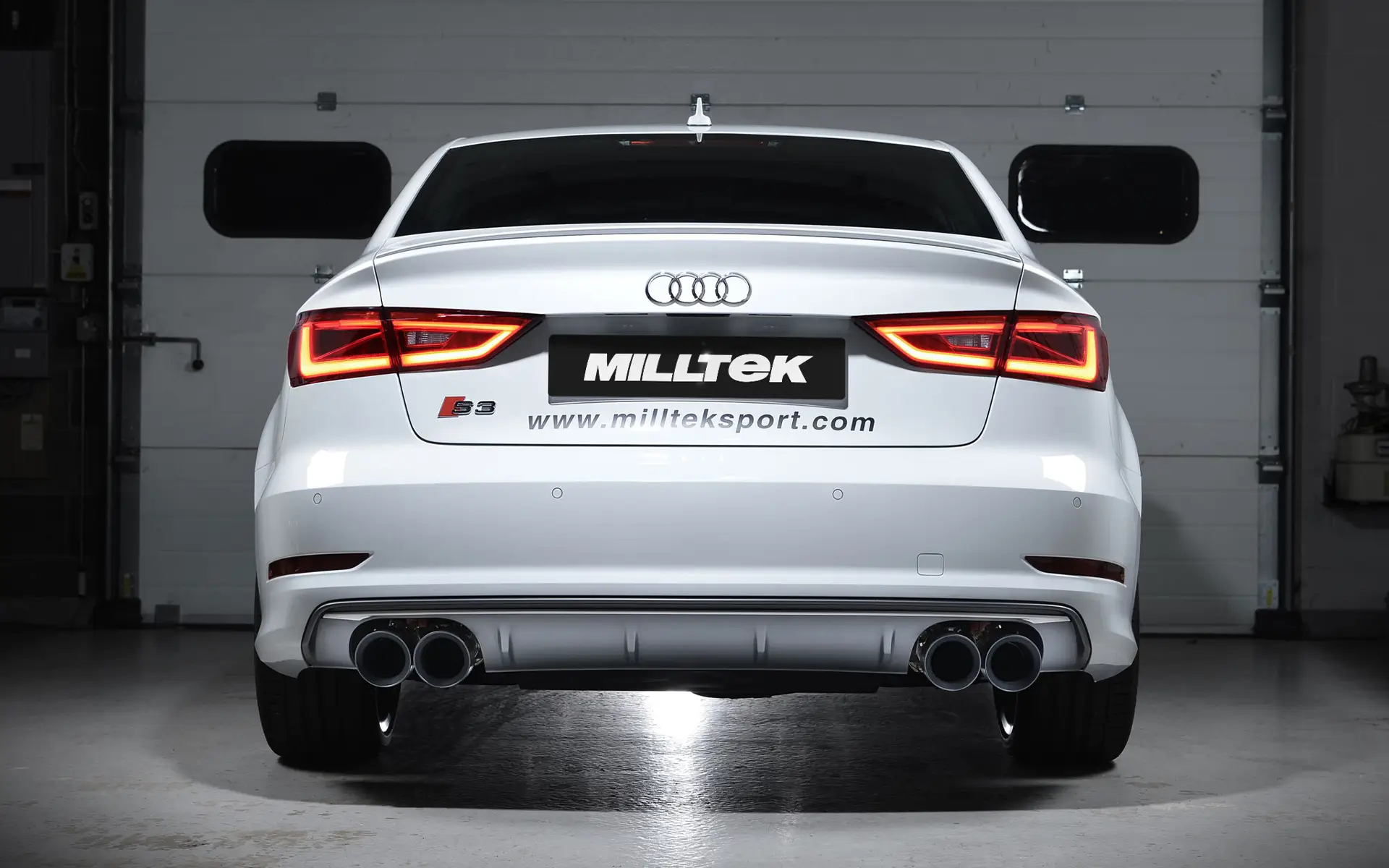 Ligne GPF-back résonnée MILLTEK – Audi S3 (8V) 2.0 TFSI (GPF) – SSXAU786 – Image 3