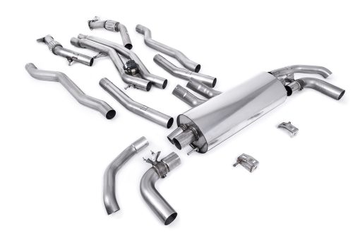 Ligne GPF-back non résonnée (embouts d'origine) MILLTEK – Audi SQ7 / SQ8 – SSXAU1025