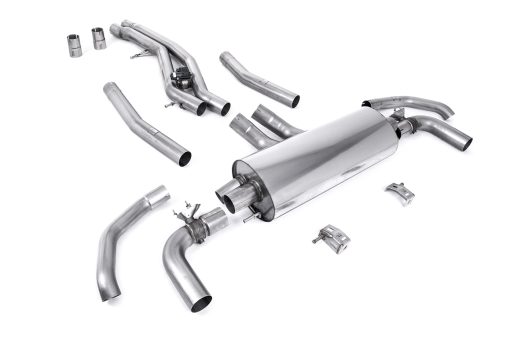 Ligne front-pipe back (embouts d'origine) MILLTEK – Audi SQ7 / SQ8 – SSXAU1027