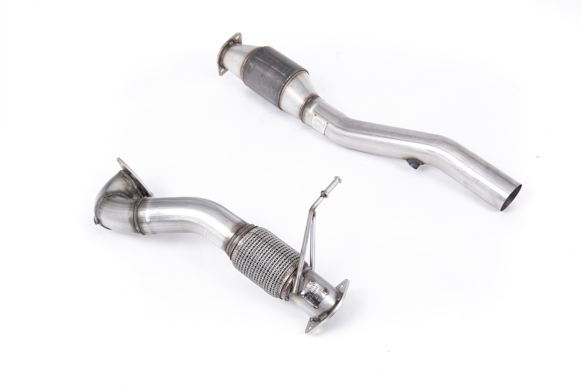 Downpipe avec catalyseur sport (ligne 3 pouces) MILLTEK – Audi TT (8N) 1.8 T – SSXAU431