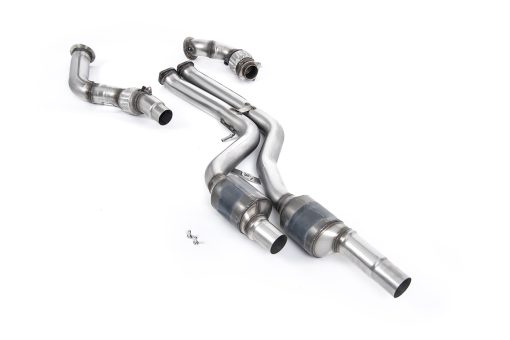 Downpipe gros diamètre (catalyseur sport suppression GPF) MILLTEK – BMW M3 / M4 – SSXBM1127