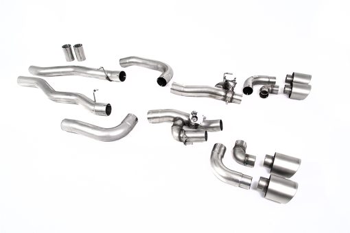 GPF-back (bypass arrière à valves GT-115 titane brossé) MILLTEK – BMW M8 / M8 GC – SSXBM1187