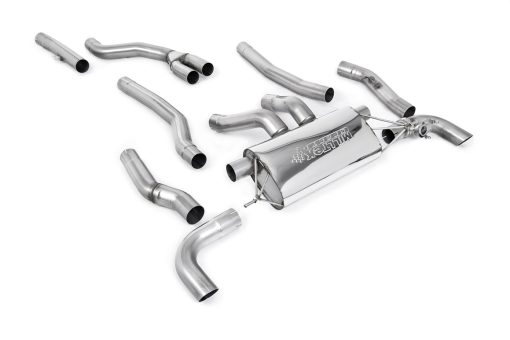 Ligne cat-back (sortie d'origine sans GPF) MILLTEK – BMW Série 2 (G42) M240i 3.0T 374 ch – SSXBM1254