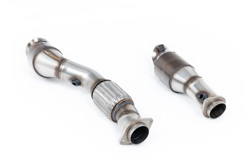 Downpipes gros diamètre avec catalyseurs sport haut débit MILLTEK – BMW M2 / M3 / M4 – SSXBM1333