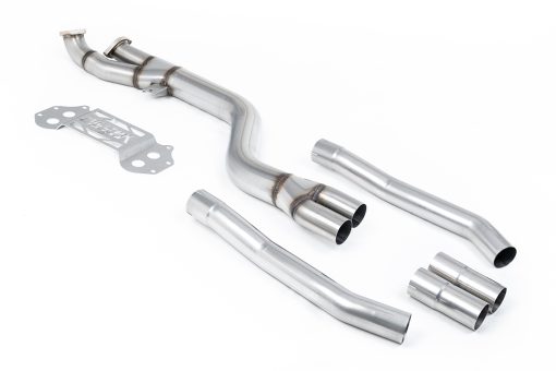 Bypass GPF 4 pouces non résonné (axle-back sport) MILLTEK – BMW M3 / M4 – SSXBM1337
