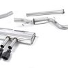 Ligne cat-back semi-résonnée MILLTEK – Ford Focus (III) ST 2.0T Ecoboost 250 ch
