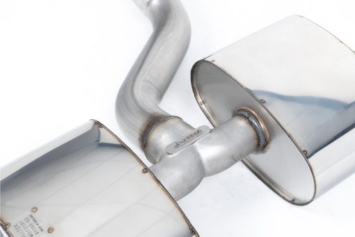 Ligne cat-back non résonnée Race MILLTEK – Ford Focus (II) RS 2.5T 304 ch – SSXFD191