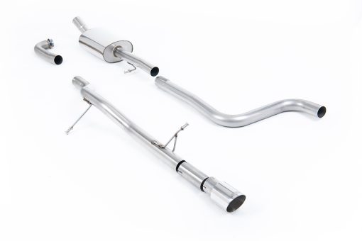 Ligne cat-back MILLTEK – Ford Fiesta (VIII) 1.0T Ecoboost