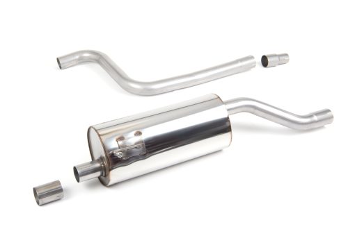 Ligne GPF-back résonnée (2 sorties GT-90 polies style ST) MILLTEK – Ford Fiesta (VIII) 1.0T Ecoboost – SSXFD296