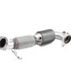 Downpipe gros diamètre (catalyseur sport GPF conservé) MILLTEK – Ford Focus (IV) ST 2.3T Ecoboost 280 ch – SSXFD336