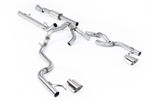 Cat-back Race semi-résonnée MILLTEK – Ford F150 (XIV) 5.0 V8 Ti-VCT 400 ch