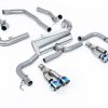 Ligne cat-back Road+ (conduite à gauche) MILLTEK – Honda Civic (9TH) 2.0T Type R 310 ch – SSXHO236
