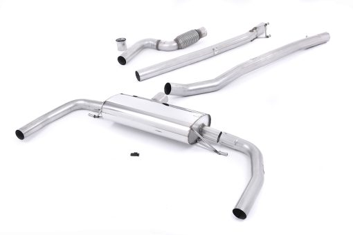 Ligne cat-back non résonnée sans valves (embouts d’origine) MILLTEK – Mercedes CLA (C117, C117 PH2) AMG – SSXMZ112