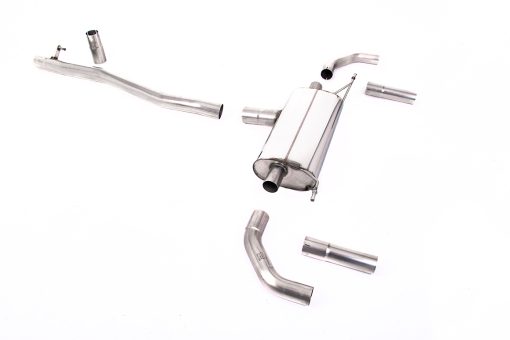 Ligne GPF-back sans valve (embouts d'origine) MILLTEK – SSXMZ147