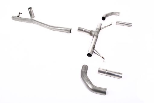 Ligne GPF-back Race sans valve (embouts d'origine) MILLTEK – SSXMZ148