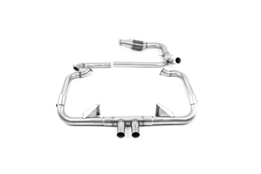 Ligne complète avec catalyseur sport (GT-100 titane brûlé) MILLTEK – Porsche Boxster / Cayman – SSXPO142