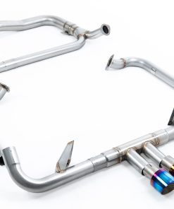 Ligne complète avec décatalyseur (embouts titane brûlé) MILLTEK – Porsche Boxster / Cayman – SSXPO147